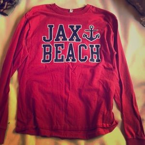 Long sleeve JAX beach T-shirt
